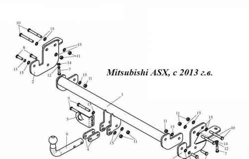   Mitsubishi ASX,  2013 .