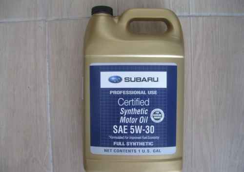    "SYNTHETIC OIL 5W-30"